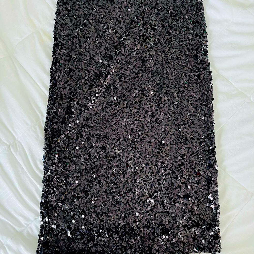 BB Dakota XS sequin mini skirt
